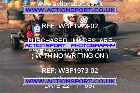 Photo: WBF1973-02 ActionSport Photography 22/11/1997 Camberley Kart Club - Blackbushe _1_JuniorTKM-Yamaha #81