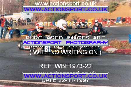 Photo: WBF1973-22 ActionSport Photography 22/11/1997 Camberley Kart Club - Blackbushe _1_JuniorTKM-Yamaha #81