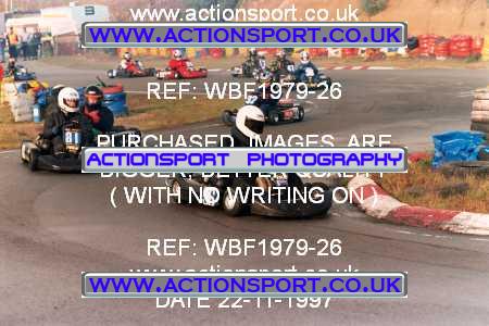 Photo: WBF1979-26 ActionSport Photography 22/11/1997 Camberley Kart Club - Blackbushe _1_JuniorTKM-Yamaha #81