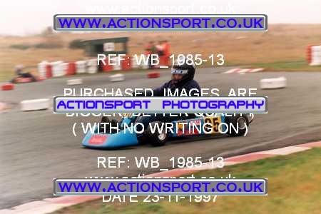 Photo: WB_1985-13 ActionSport Photography 23/11/1997 Manchester & Buxton Kart Club - Three Sisters, Wigan _5_100C #95