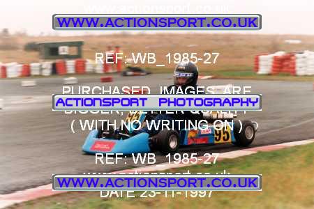 Photo: WB_1985-27 ActionSport Photography 23/11/1997 Manchester & Buxton Kart Club - Three Sisters, Wigan _5_100C #95