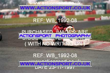 Photo: WB_1992-08 ActionSport Photography 23/11/1997 Manchester & Buxton Kart Club - Three Sisters, Wigan _2_Cadets #65