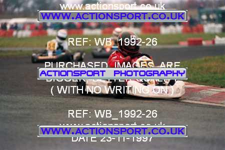 Photo: WB_1992-26 ActionSport Photography 23/11/1997 Manchester & Buxton Kart Club - Three Sisters, Wigan _2_Cadets #65