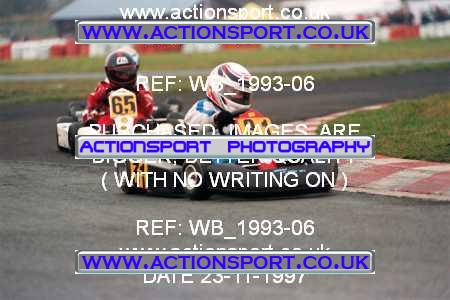 Photo: WB_1993-06 ActionSport Photography 23/11/1997 Manchester & Buxton Kart Club - Three Sisters, Wigan _2_Cadets #65