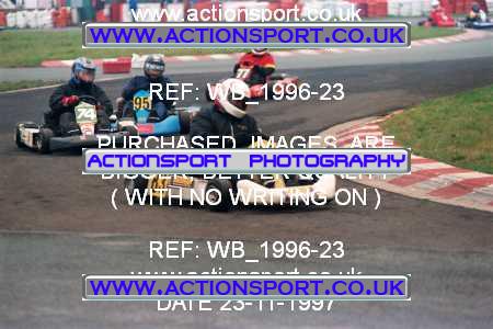 Photo: WB_1996-23 ActionSport Photography 23/11/1997 Manchester & Buxton Kart Club - Three Sisters, Wigan _5_100C #95
