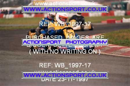 Photo: WB_1997-17 ActionSport Photography 23/11/1997 Manchester & Buxton Kart Club - Three Sisters, Wigan _5_100C #73
