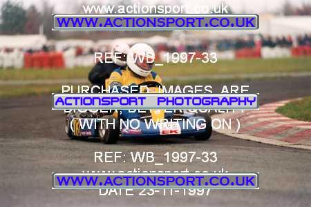 Photo: WB_1997-33 ActionSport Photography 23/11/1997 Manchester & Buxton Kart Club - Three Sisters, Wigan _5_100C #73