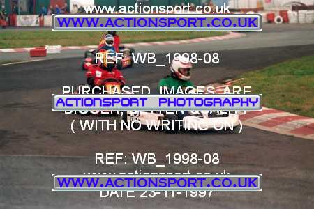 Photo: WB_1998-08 ActionSport Photography 23/11/1997 Manchester & Buxton Kart Club - Three Sisters, Wigan _6_100B_PistonPort #53