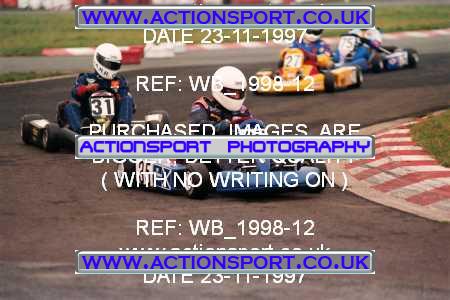 Photo: WB_1998-12 ActionSport Photography 23/11/1997 Manchester & Buxton Kart Club - Three Sisters, Wigan _6_100B_PistonPort #35