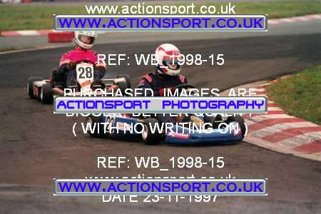 Photo: WB_1998-15 ActionSport Photography 23/11/1997 Manchester & Buxton Kart Club - Three Sisters, Wigan _6_100B_PistonPort #28