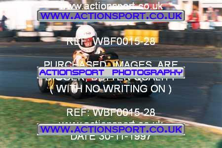 Photo: WBF0015-28 ActionSport Photography 30/11/1997 Dunkeswell Kart Club _1_Cadets #37