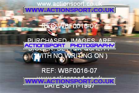 Photo: WBF0016-07 ActionSport Photography 30/11/1997 Dunkeswell Kart Club _2_JuniorTKM #74