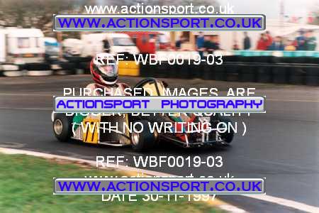 Photo: WBF0019-03 ActionSport Photography 30/11/1997 Dunkeswell Kart Club _5_Gearbox #77