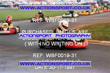 Photo: WBF0019-31 ActionSport Photography 30/11/1997 Dunkeswell Kart Club _1_Cadets #88