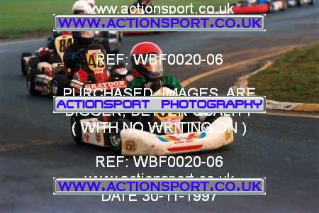 Photo: WBF0020-06 ActionSport Photography 30/11/1997 Dunkeswell Kart Club _1_Cadets #66