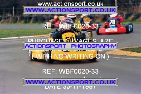 Photo: WBF0020-33 ActionSport Photography 30/11/1997 Dunkeswell Kart Club _1_Cadets #60