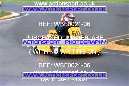 Photo: WBF0021-06 ActionSport Photography 30/11/1997 Dunkeswell Kart Club _1_Cadets #60