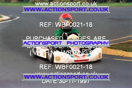 Photo: WBF0021-18 ActionSport Photography 30/11/1997 Dunkeswell Kart Club _1_Cadets #66