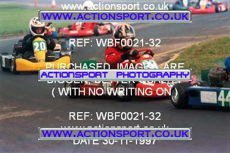 Photo: WBF0021-32 ActionSport Photography 30/11/1997 Dunkeswell Kart Club _3_Rookie #36