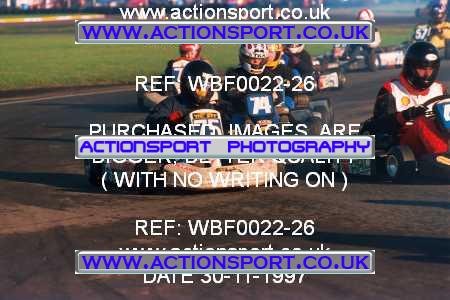 Photo: WBF0022-26 ActionSport Photography 30/11/1997 Dunkeswell Kart Club _2_JuniorTKM #74