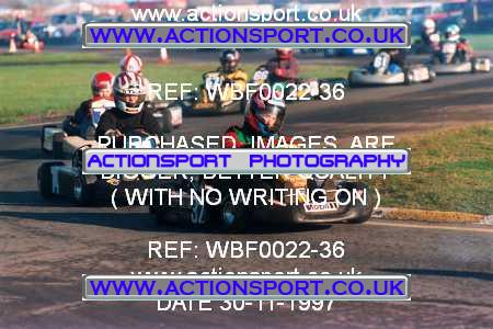 Photo: WBF0022-36 ActionSport Photography 30/11/1997 Dunkeswell Kart Club _2_JuniorTKM #74