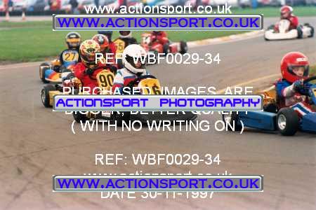 Photo: WBF0029-34 ActionSport Photography 30/11/1997 Dunkeswell Kart Club _1_Cadets #16