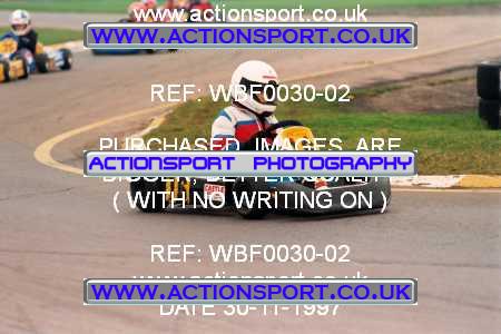 Photo: WBF0030-02 ActionSport Photography 30/11/1997 Dunkeswell Kart Club _1_Cadets #16