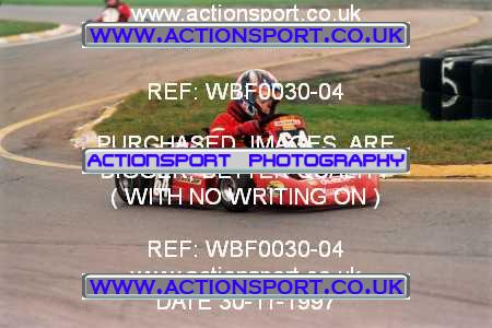 Photo: WBF0030-04 ActionSport Photography 30/11/1997 Dunkeswell Kart Club _1_Cadets #64