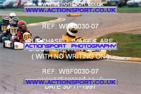 Photo: WBF0030-07 ActionSport Photography 30/11/1997 Dunkeswell Kart Club _1_Cadets #66