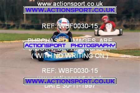 Photo: WBF0030-15 ActionSport Photography 30/11/1997 Dunkeswell Kart Club _1_Cadets #35