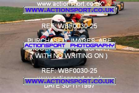Photo: WBF0030-25 ActionSport Photography 30/11/1997 Dunkeswell Kart Club _1_Cadets #16