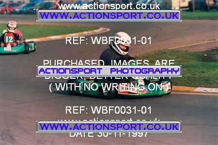 Photo: WBF0031-01 ActionSport Photography 30/11/1997 Dunkeswell Kart Club _3_Rookie #8