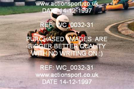 Photo: WC_0032-31 ActionSport Photography 14/12/1997 Chasewater Kart Club _1_Cadets #22