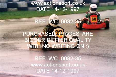 Photo: WC_0032-35 ActionSport Photography 14/12/1997 Chasewater Kart Club _1_Cadets #22
