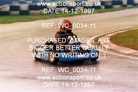 Photo: WC_0034-11 ActionSport Photography 14/12/1997 Chasewater Kart Club _2_AllJuniorClasses #21