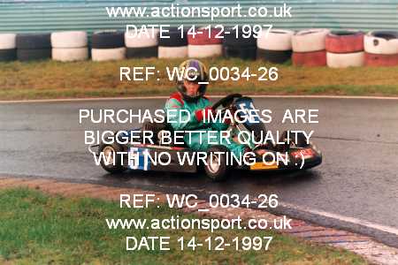 Photo: WC_0034-26 ActionSport Photography 14/12/1997 Chasewater Kart Club _2_AllJuniorClasses #51
