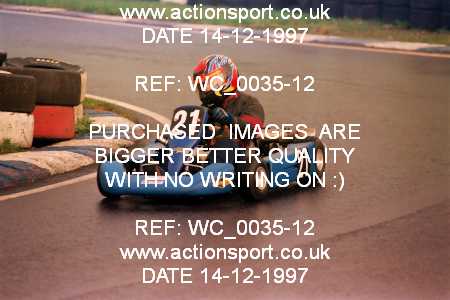 Photo: WC_0035-12 ActionSport Photography 14/12/1997 Chasewater Kart Club _2_AllJuniorClasses #21