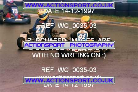 Photo: WC_0035-03 ActionSport Photography 14/12/1997 Chasewater Kart Club _2_AllJuniorClasses #27