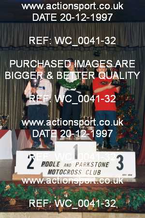 Photo: WC_0041-32 ActionSport Photography 20/12/1997 YMSA Poole & Parkstone MC Presentation _3_Inter80s