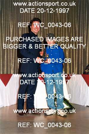 Photo: WC_0043-06 ActionSport Photography 20/12/1997 YMSA Poole & Parkstone MC Presentation _5_Seniors