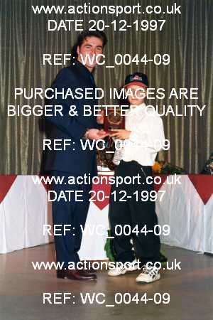 Photo: WC_0044-09 ActionSport Photography 20/12/1997 YMSA Poole & Parkstone MC Presentation _7_SpecialAwards