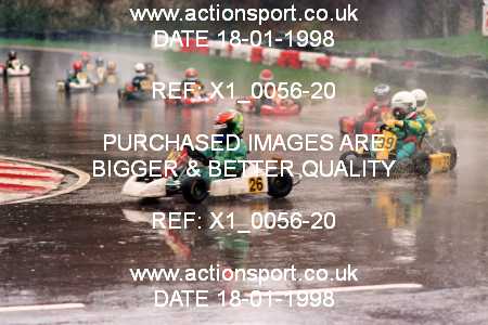 Photo: X1_0056-20 ActionSport Photography 18/01/1998 Buckmore Park Kart Club _2_Cadets #9990