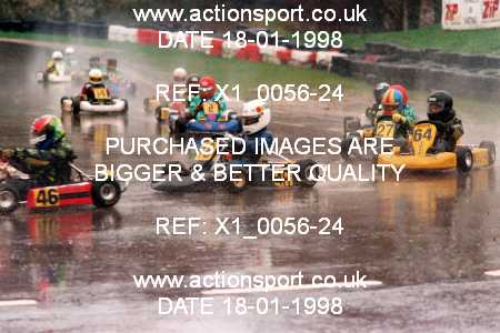 Photo: X1_0056-24 ActionSport Photography 18/01/1998 Buckmore Park Kart Club _2_Cadets #9990