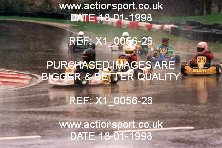 Photo: X1_0056-26 ActionSport Photography 18/01/1998 Buckmore Park Kart Club _2_Cadets #9990