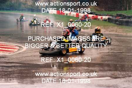 Photo: X1_0060-20 ActionSport Photography 18/01/1998 Buckmore Park Kart Club _5_JuniorTKM #40