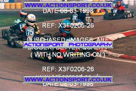 Photo: X3F0206-26 ActionSport Photography 08/03/1998 Hunts Kart Club - Kimbolton _3_JuniorTKM #75