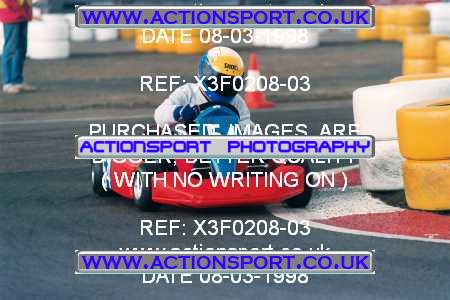 Photo: X3F0208-03 ActionSport Photography 08/03/1998 Hunts Kart Club - Kimbolton _3_JuniorTKM #54