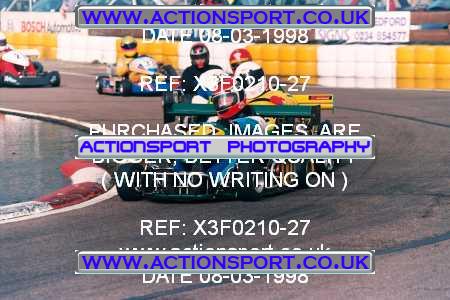 Photo: X3F0210-27 ActionSport Photography 08/03/1998 Hunts Kart Club - Kimbolton _5_250Gearbox #17