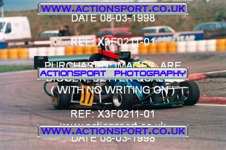 Photo: X3F0211-01 ActionSport Photography 08/03/1998 Hunts Kart Club - Kimbolton _5_250Gearbox #17