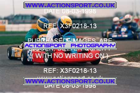 Photo: X3F0218-13 ActionSport Photography 08/03/1998 Hunts Kart Club - Kimbolton _3_JuniorTKM #54